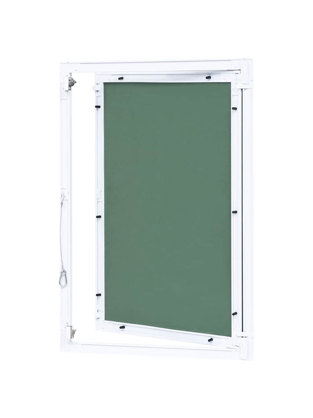Revizinis liukas su aliuminio rėmu ir gipso kartono plokšte, 300x600 mm 6