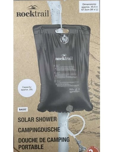 "ROCKTRAIL" Camping Shower 25L