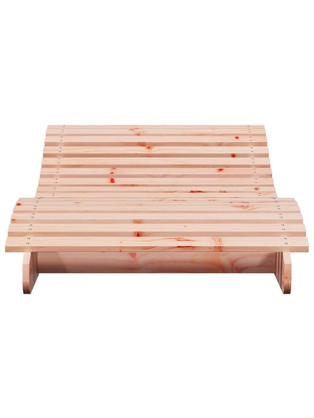 Saules gulta, 205 x 80 x 31,5 cm, Douglas egles masīvkoks 3