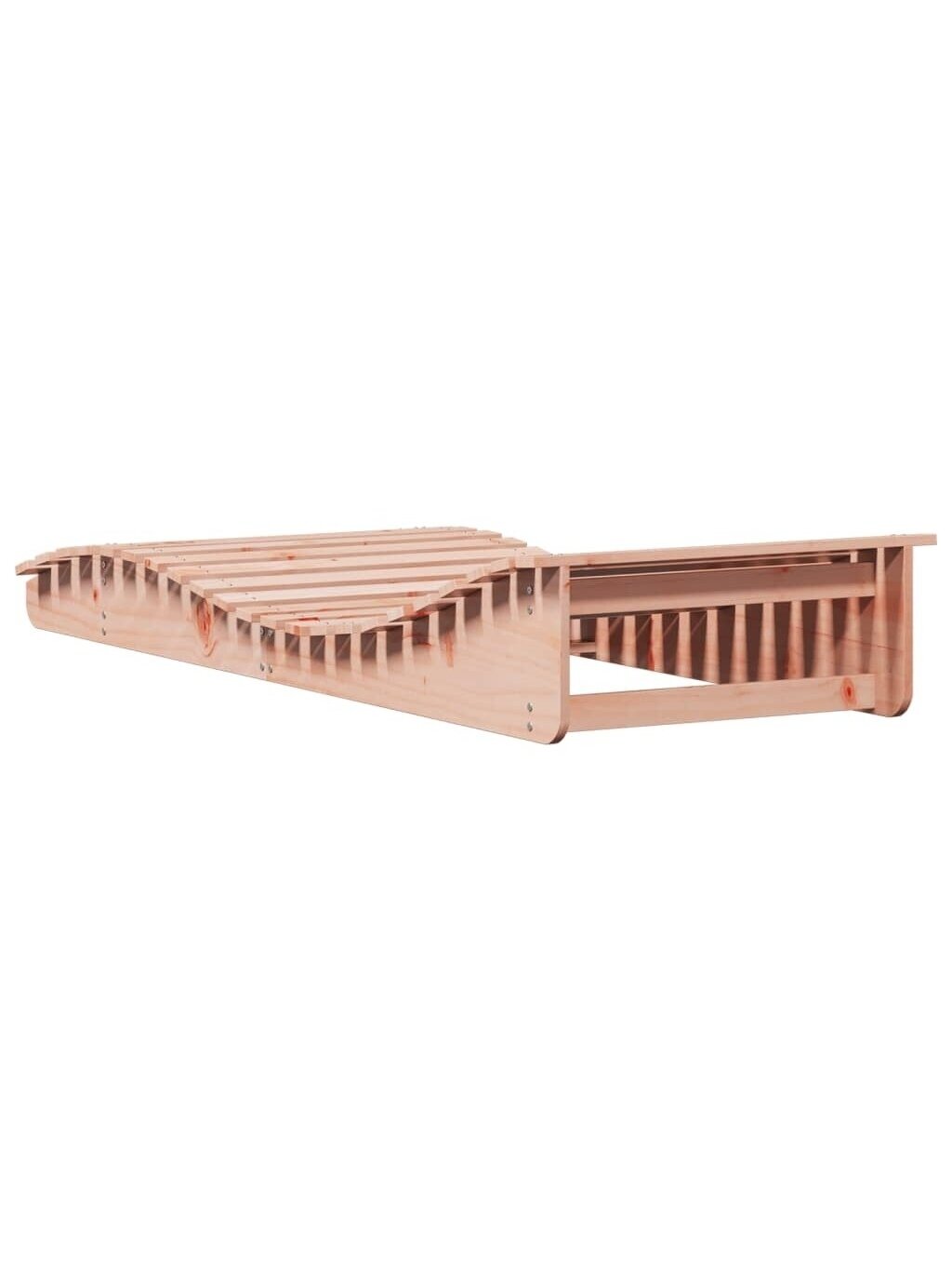 Saules gulta, 205 x 80 x 31,5 cm, Douglas egles masīvkoks 5