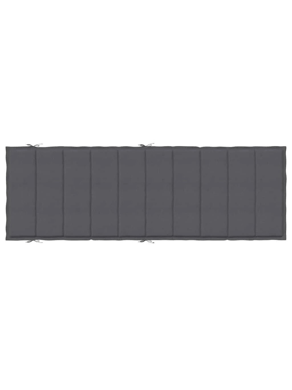 Sun lounger mattress, anthracite, 186×58×4 cm, fabric 5 Sun lounger mattress, anthracite, 186×58×4 cm, fabric 5