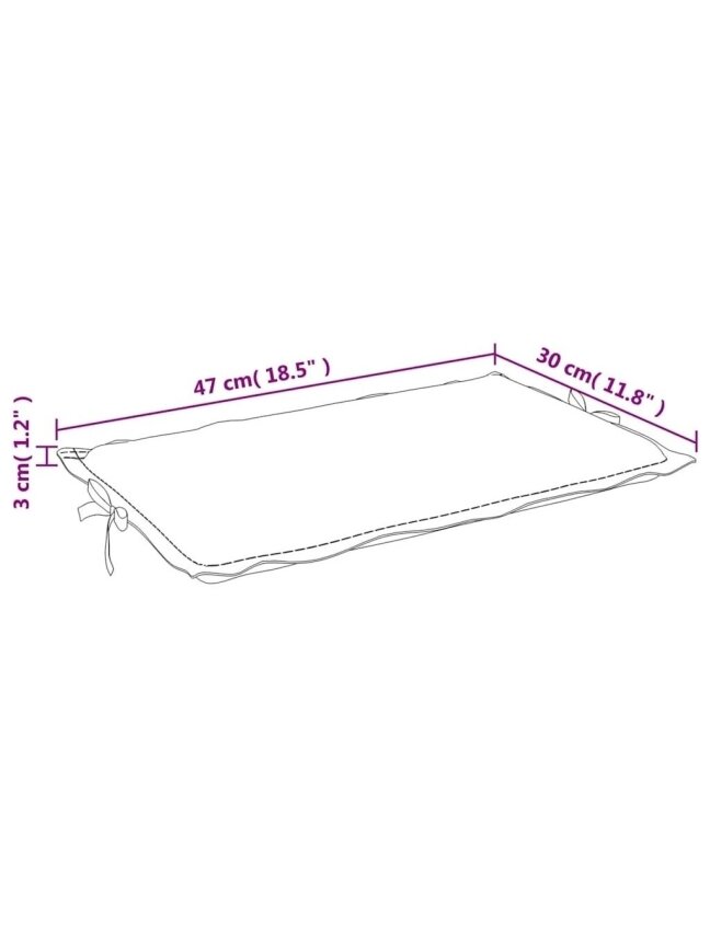 Sun lounger mattress, anthracite, 186×58×4 cm, fabric 9 Sun lounger mattress, anthracite, 186×58×4 cm, fabric 9