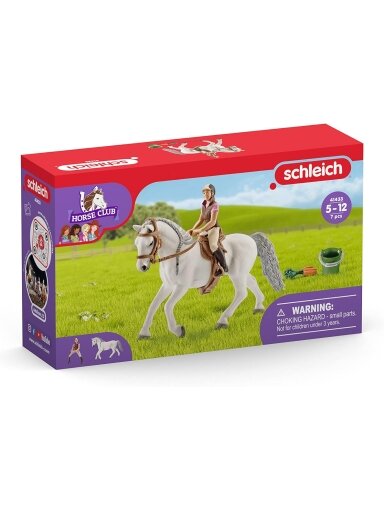"Schleich" Źrebak Lipican i figurka jeźdźca z akcesoriami