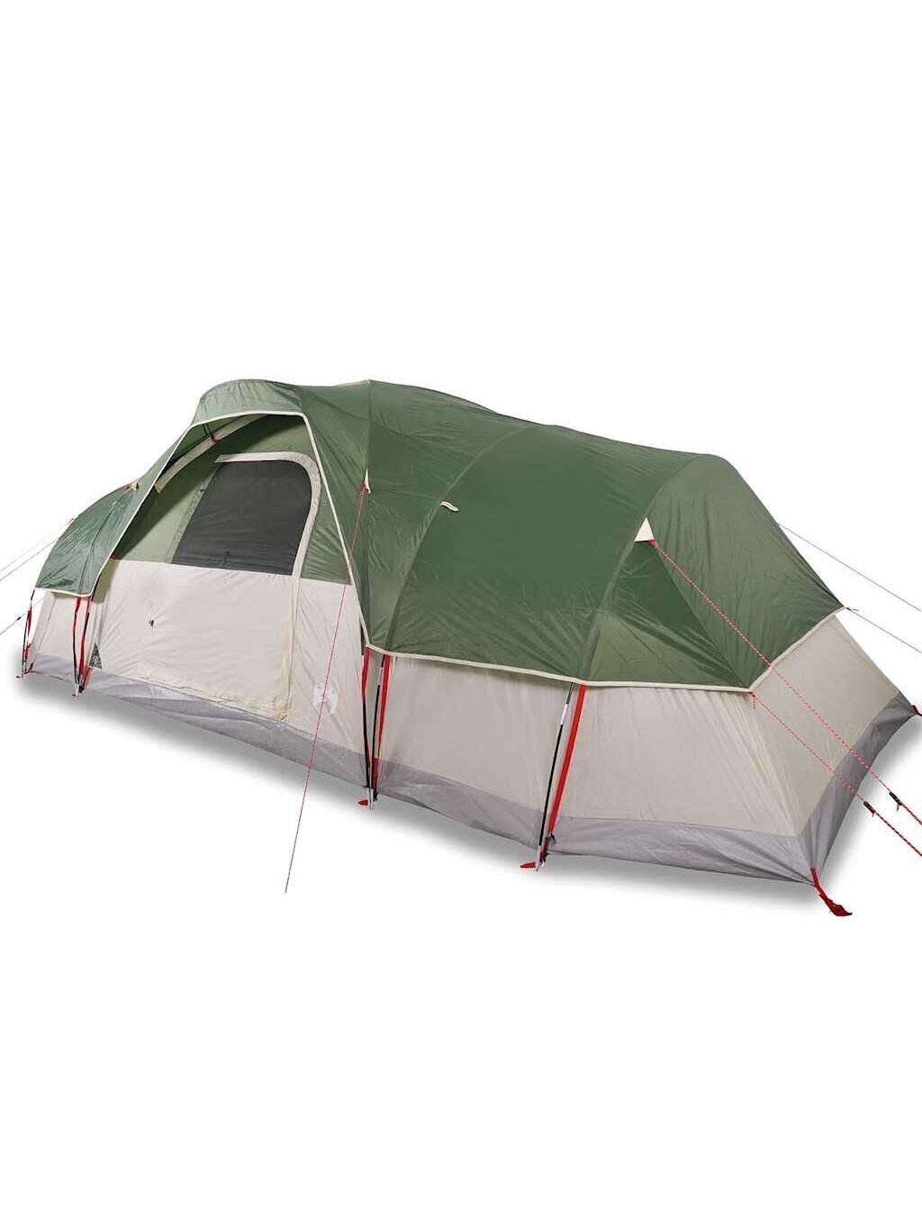 Family tent, green, 11-person, dome-shaped 1