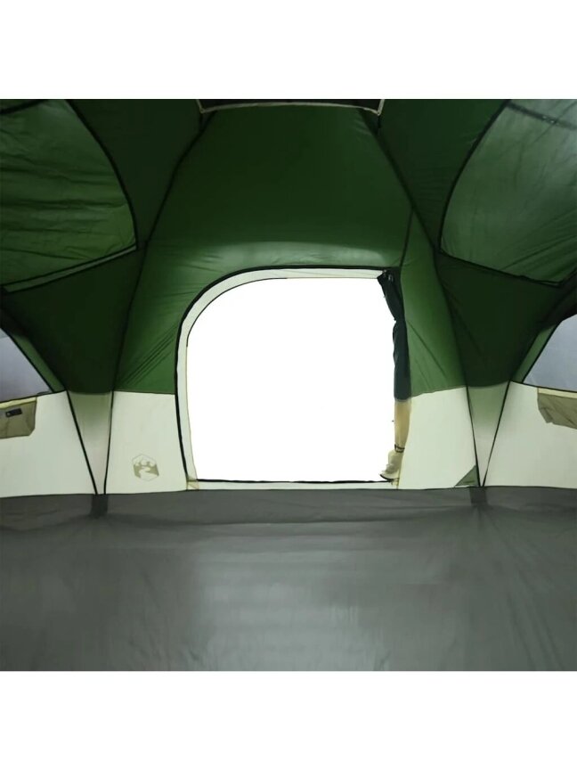 Family tent, green, 11-person, dome-shaped 7