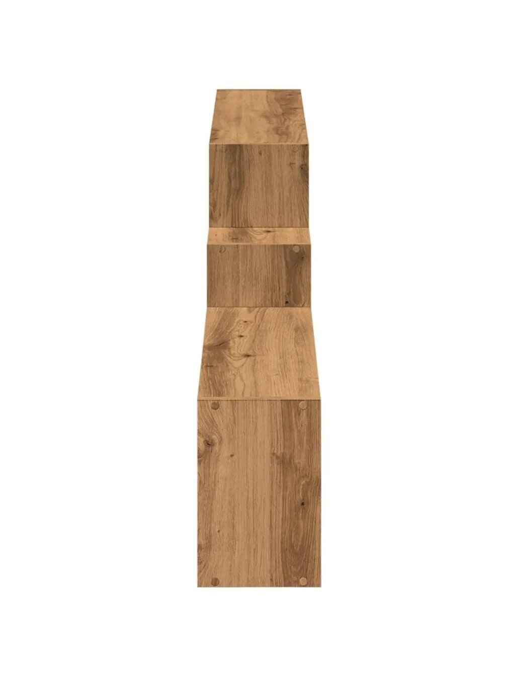 Wall cabinet, Artisano, 158 × 18 × 53 cm, treated wood 3