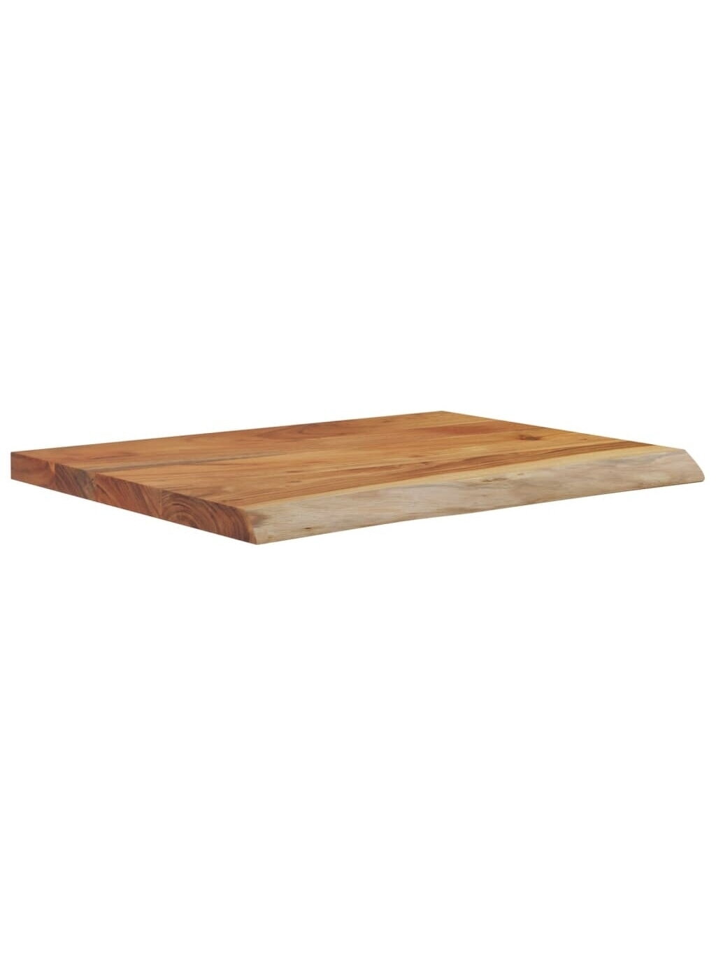 Wall shelf, 40 × 30 × 2.5 cm, acacia solid wood, with live edge 2