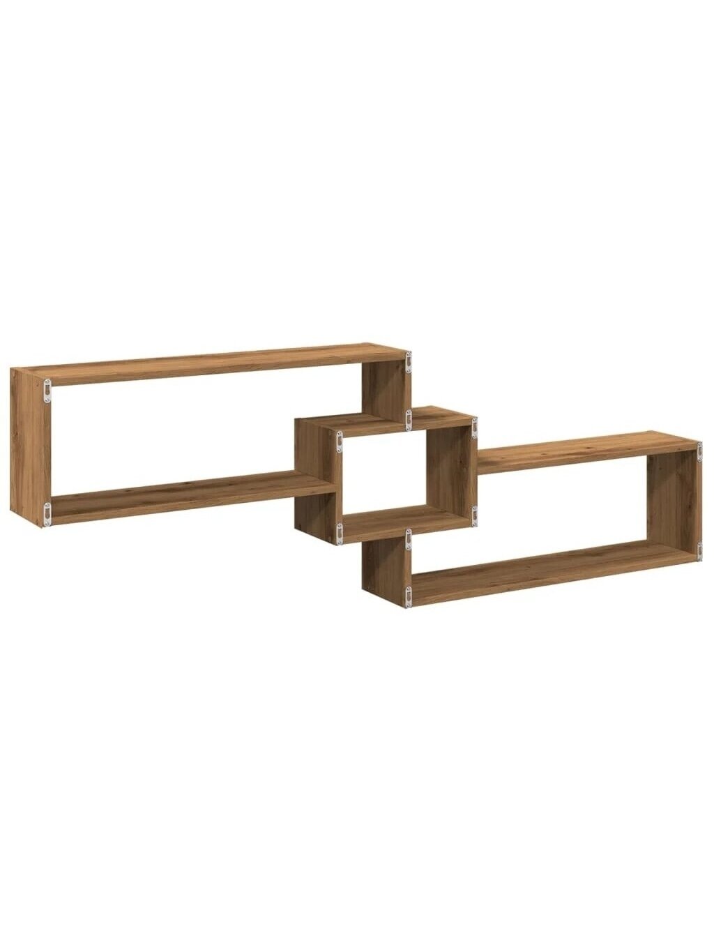 Wall cabinet, Artisano, 158 × 18 × 53 cm, treated wood 4