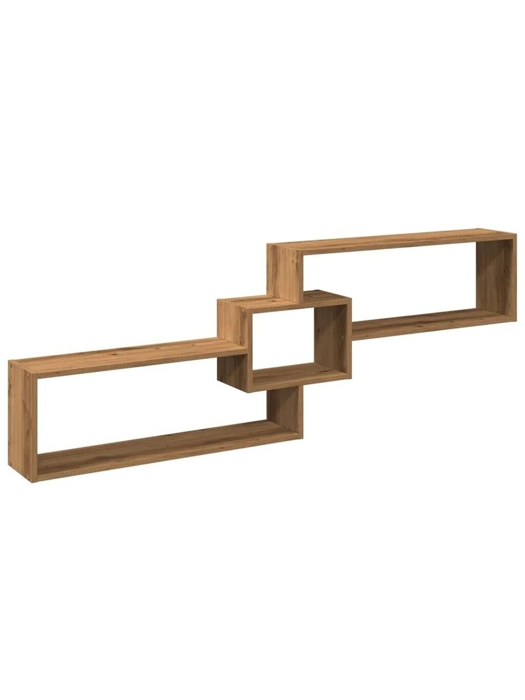 Wall cabinet, Artisano, 158 × 18 × 53 cm, treated wood 1