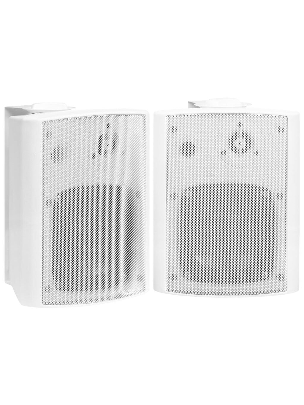 Sieniniai stereo garsiakalbiai, 2 vnt., balti, vidaus ir lauko, 100 W 1
