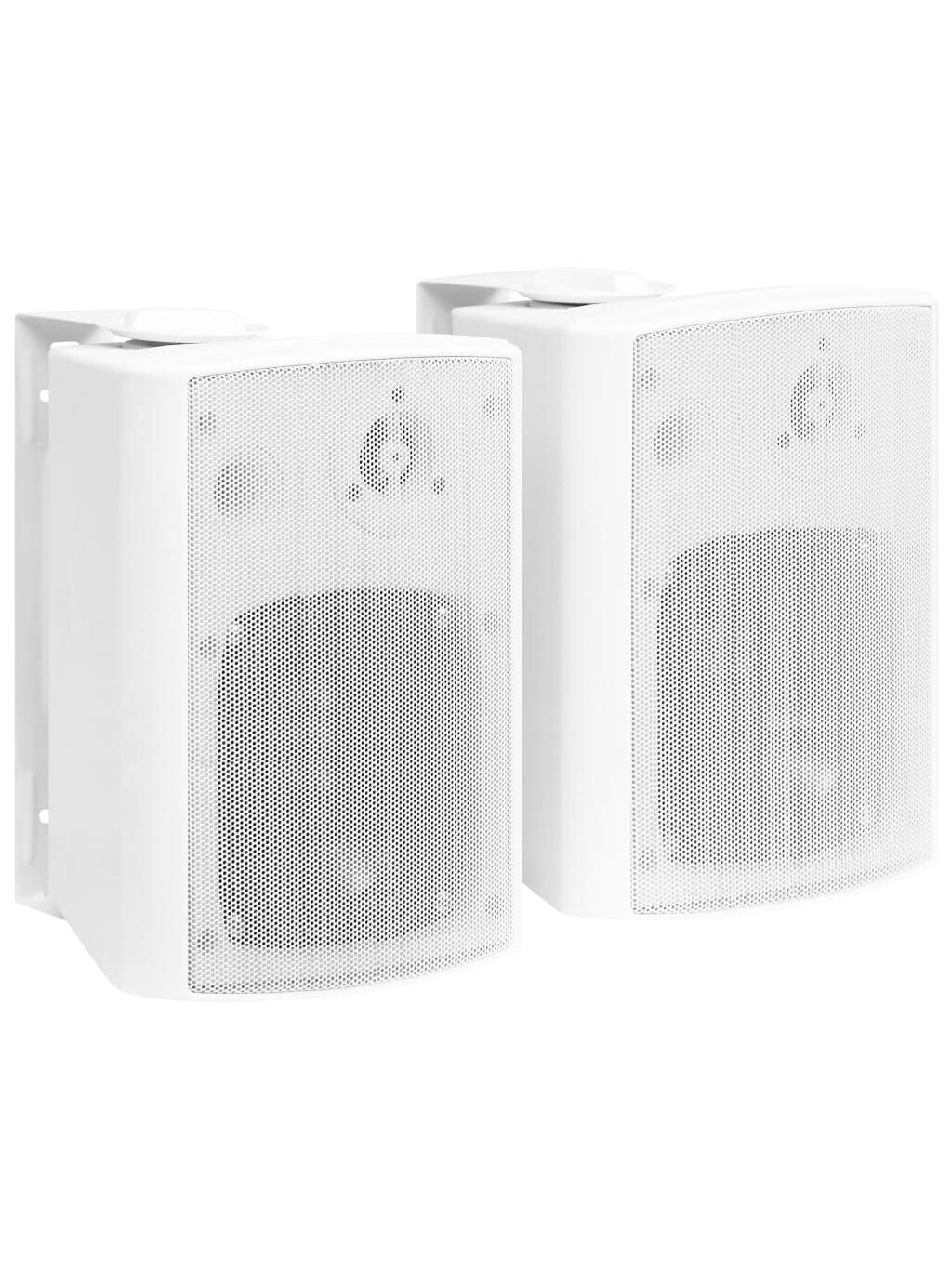 Sieniniai stereo garsiakalbiai, 2 vnt., balti, vidaus ir lauko, 100 W