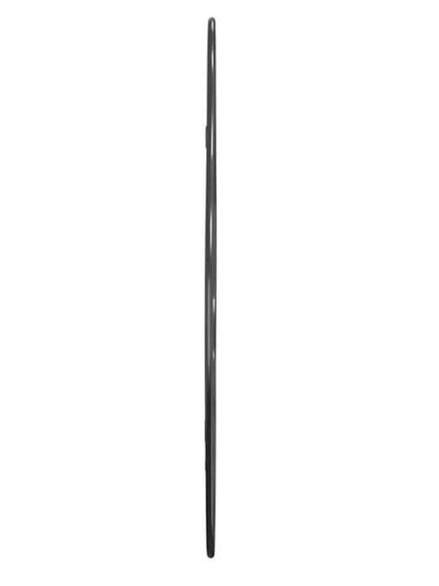 Lustro ścienne, czarne, 60 × 50 cm 2