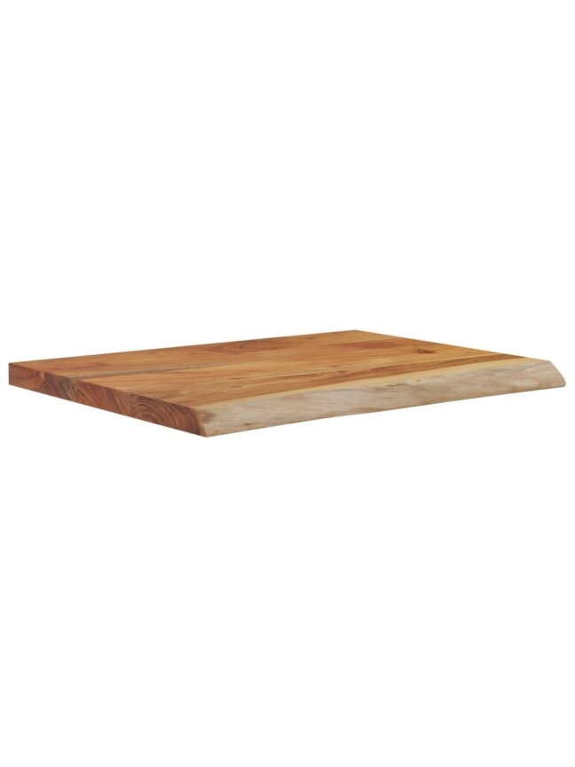 Wall shelf, 40 × 30 × 2.5 cm, acacia solid wood, with live edge 2
