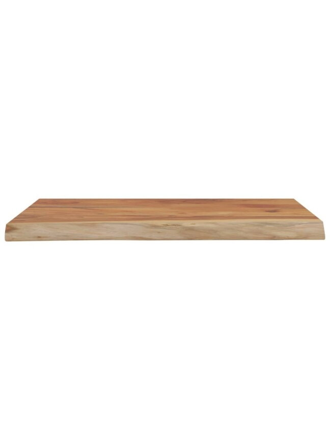 Wall shelf, 40 × 30 × 2.5 cm, acacia solid wood, with live edge 3