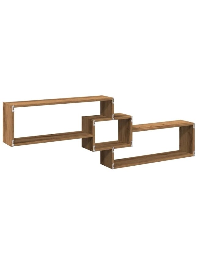 Wall cabinet, Artisano, 158 × 18 × 53 cm, treated wood 4