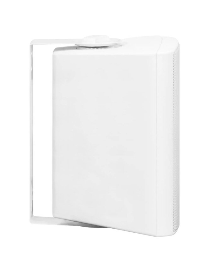 Sieniniai stereo garsiakalbiai, 2 vnt., balti, vidaus ir lauko, 100 W 2