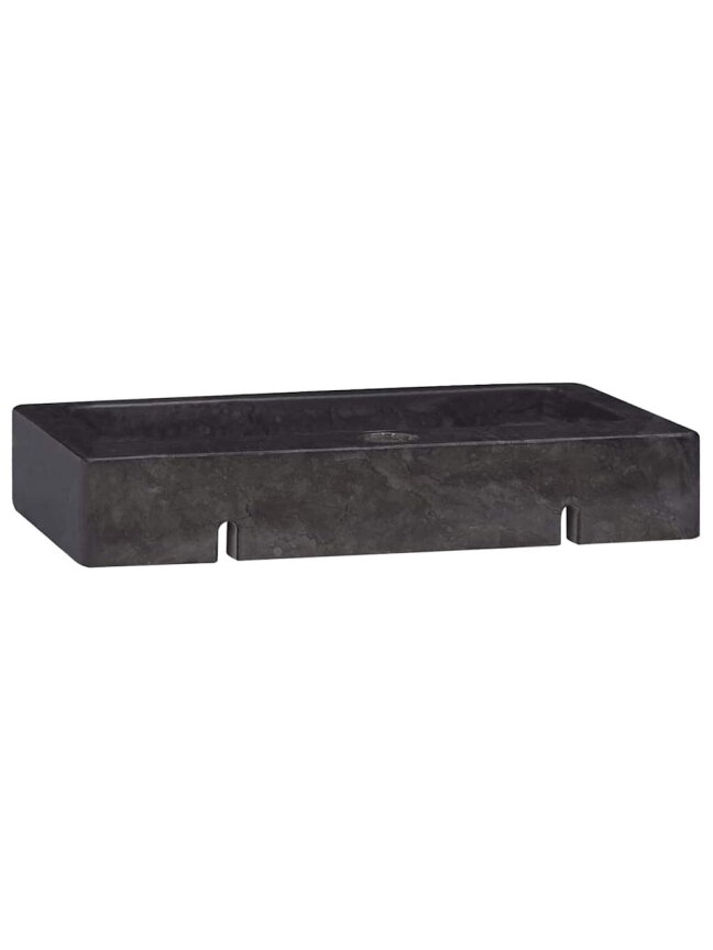 Seinapealne valam, Must, 38×24×6,5 cm, Marmor 5
