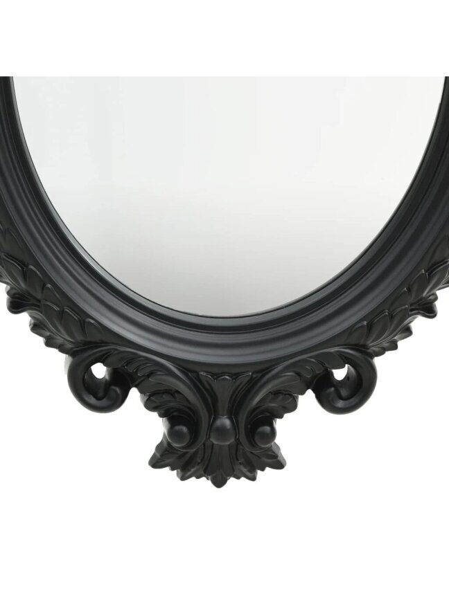 Wall mirror, black, 56 × 76 cm, palace style 2 Wall mirror, black, 56 × 76 cm, palace style 2