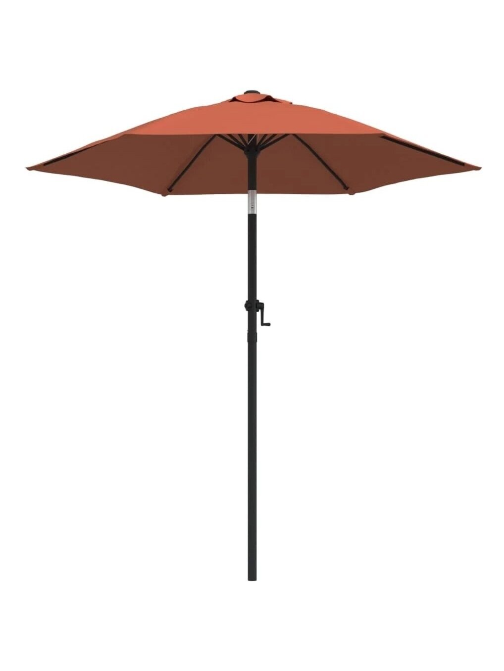 Sun umbrella, terracotta, 200 x 224 cm, aluminum 1 Sun umbrella, terracotta, 200 x 224 cm, aluminum 1
