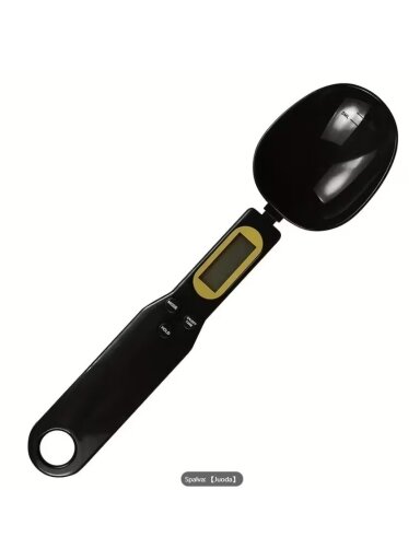 Digitaalne köögikaal-lusikas – LCD-ekraan, 0,1 g–500 g