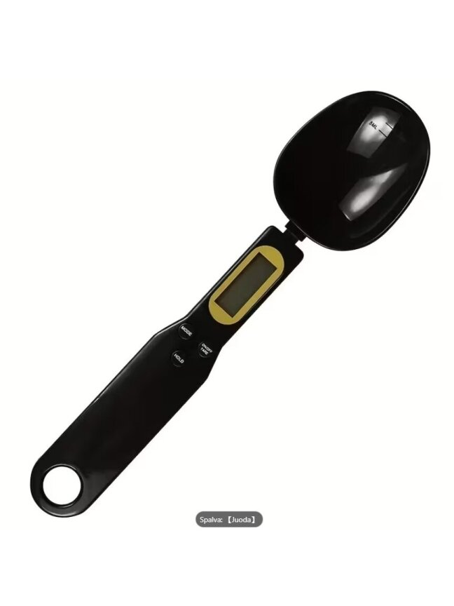 Цифровая кухонная ложка-весы – LCD-дисплей, 0,1 г–500 г