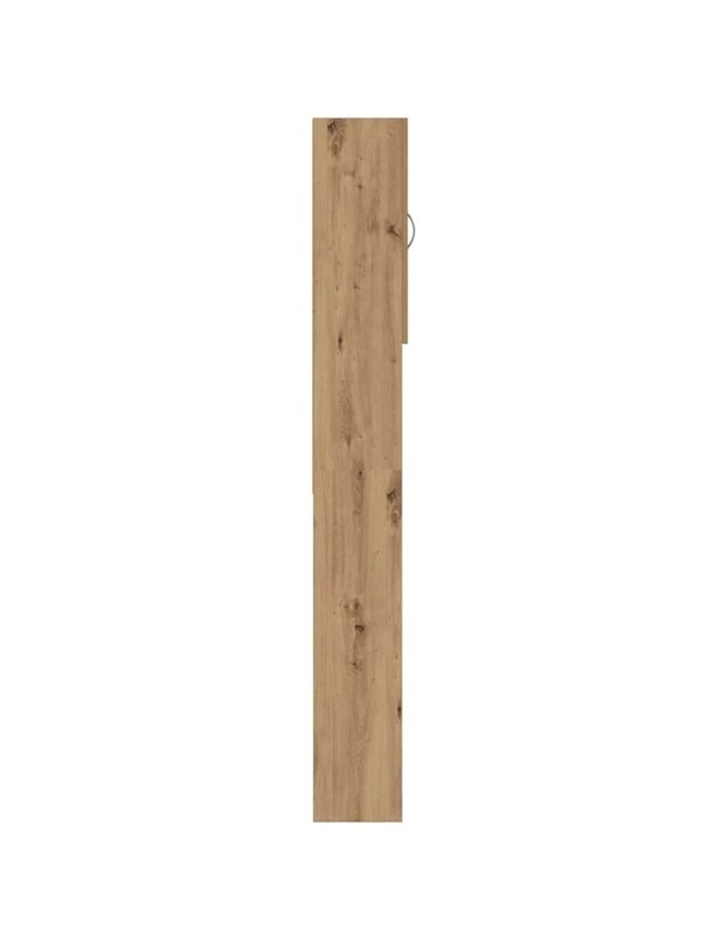 Skalbimo mašinos spintelė, artisano ąžuolo, 64x25,5x190cm 5