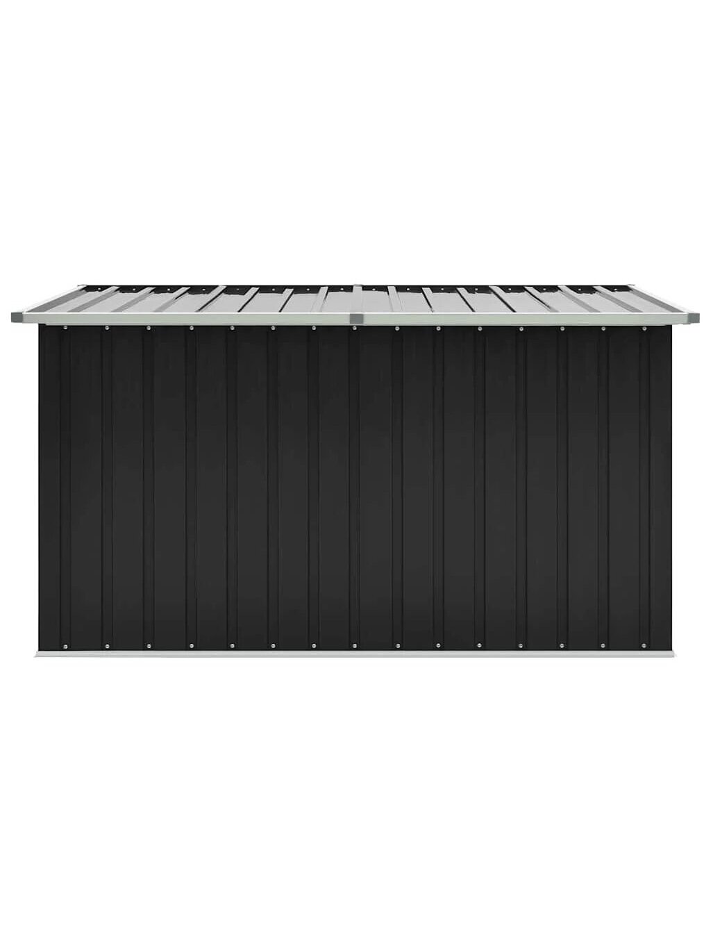 Garden storage box, anthracite color, 171×99×93 cm 5 Garden storage box, anthracite color, 171×99×93 cm 5
