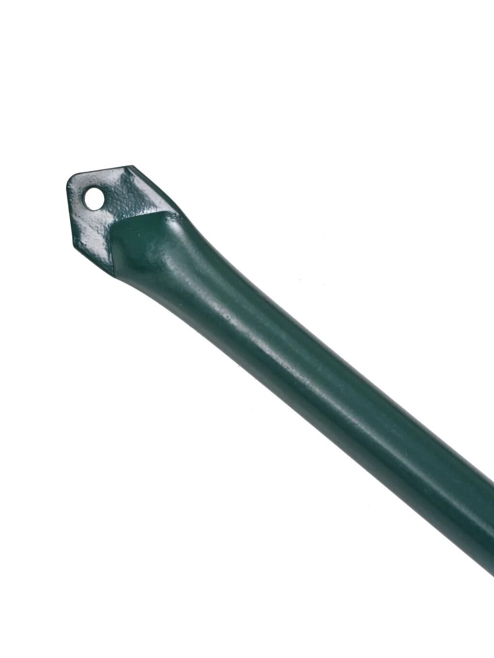 Sodo stulpai, 10vnt., 1m, metalas, žalia spalva 2