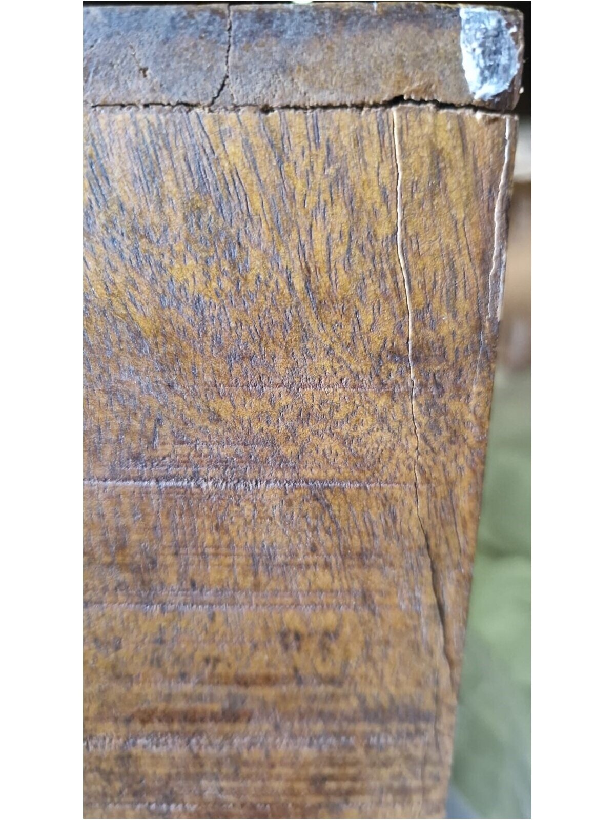 Šoninė spintelė su raštais, 130x30x70cm, mango med. masyvas 10
