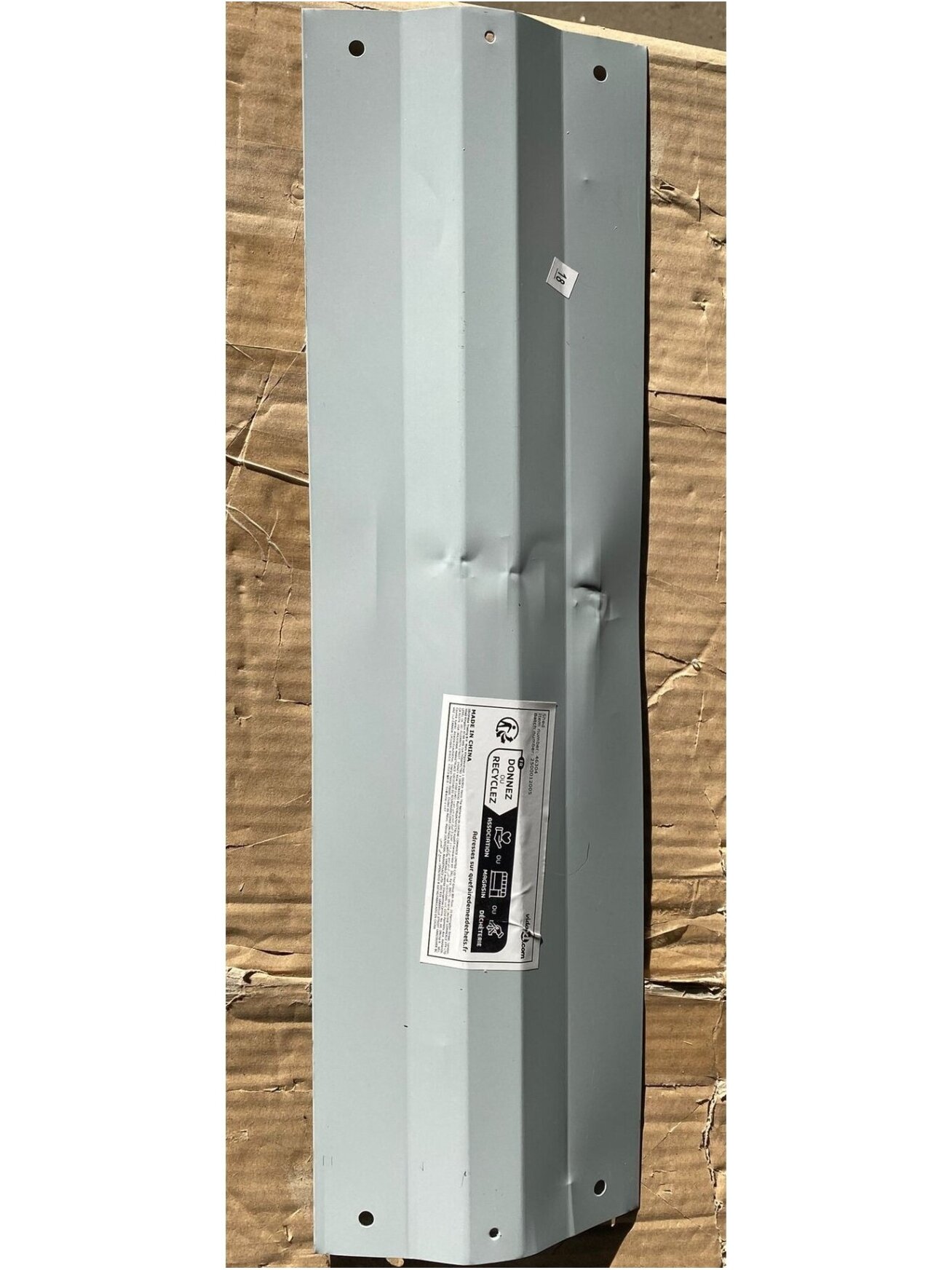 Sodo pašiūrė, ruda, 116x45x175cm, galvanizuotas plienas 10