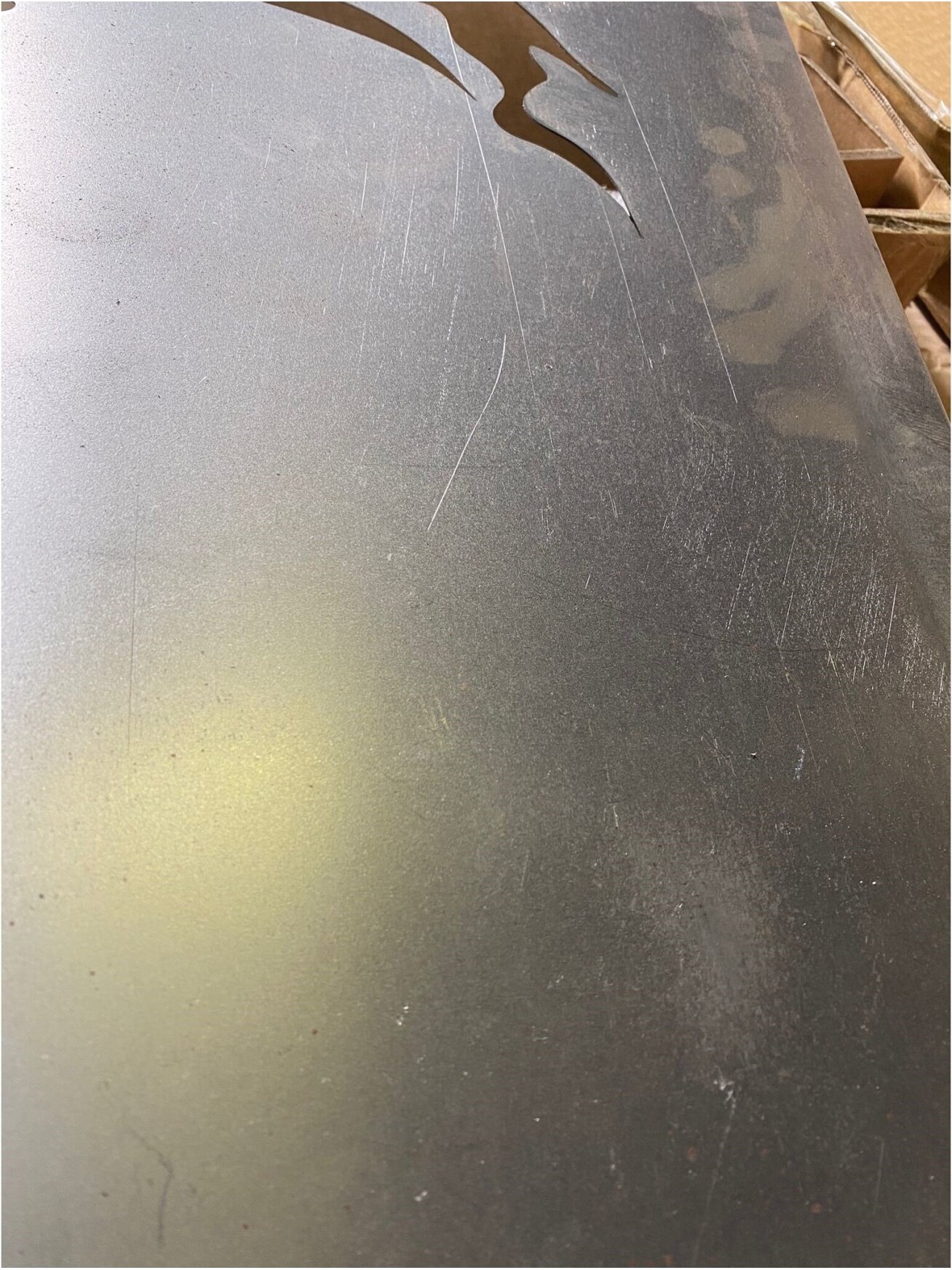 Sodo vartai, 85x100cm, corten plienas, medžio dizaino 10