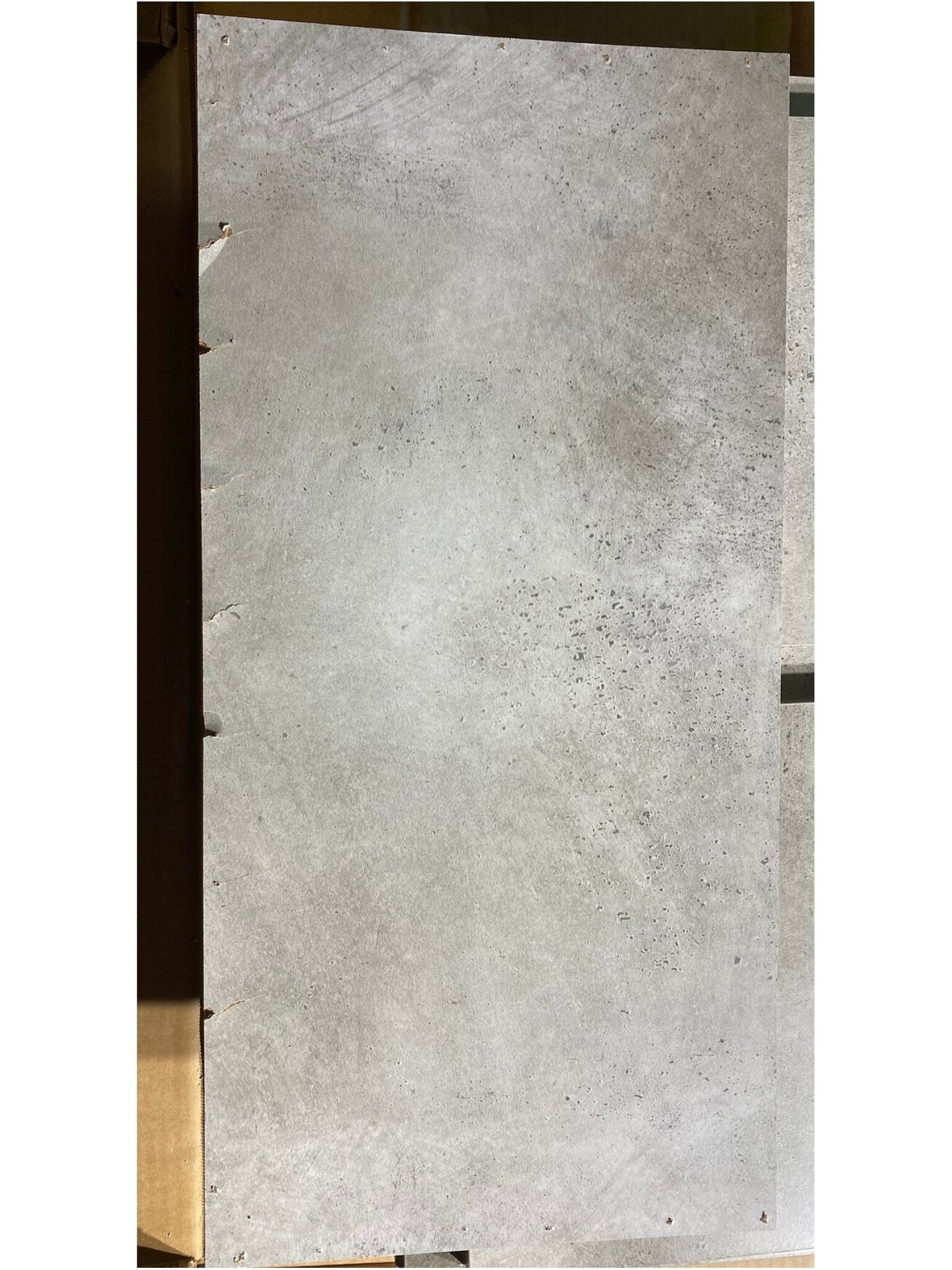 Šoninė spintelė su LED lemputėmis, betono pilka, 60x37x67cm 17