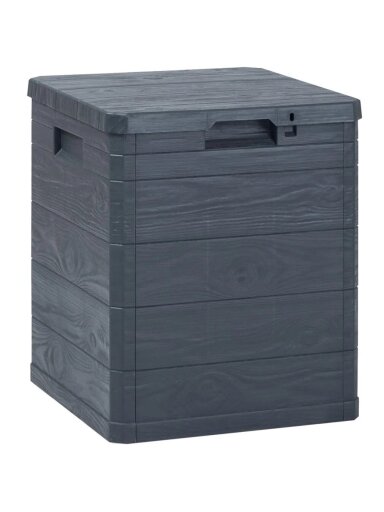Garden storage box, anthracite, 90 L
