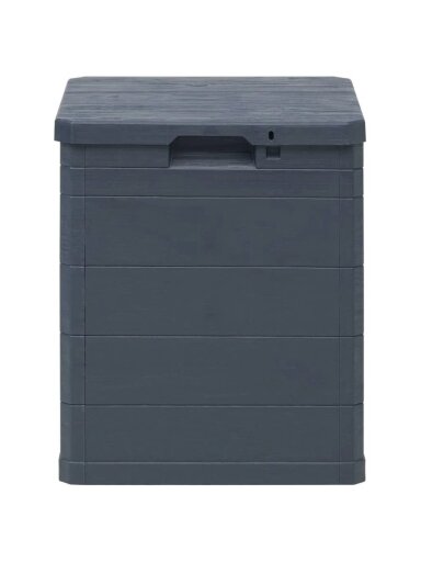 Garden storage box, anthracite, 90 L