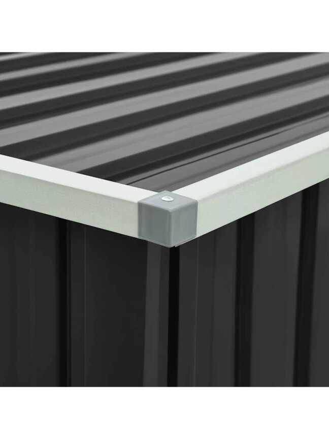 Garden storage box, anthracite color, 171×99×93 cm 9 Garden storage box, anthracite color, 171×99×93 cm 9