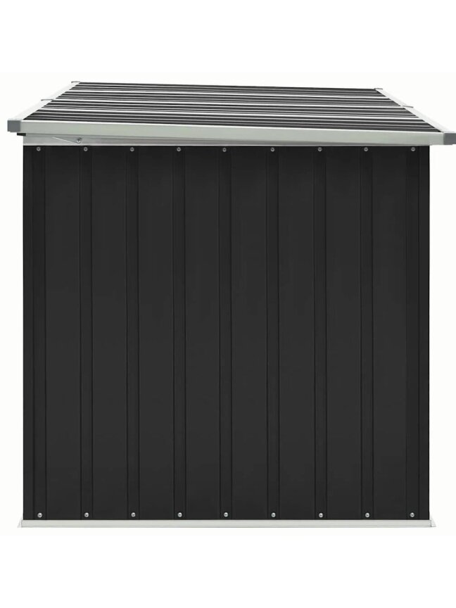 Garden storage box, anthracite color, 171×99×93 cm 6