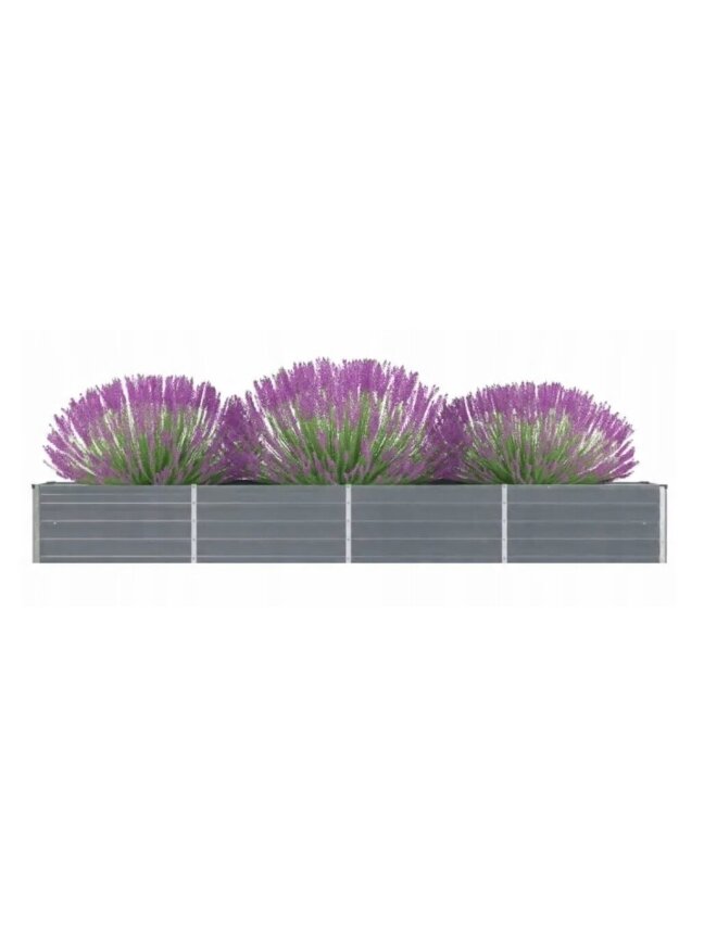 Garden bed, gray, 320 x 40 x 45 cm Garden bed, gray, 320 x 40 x 45 cm
