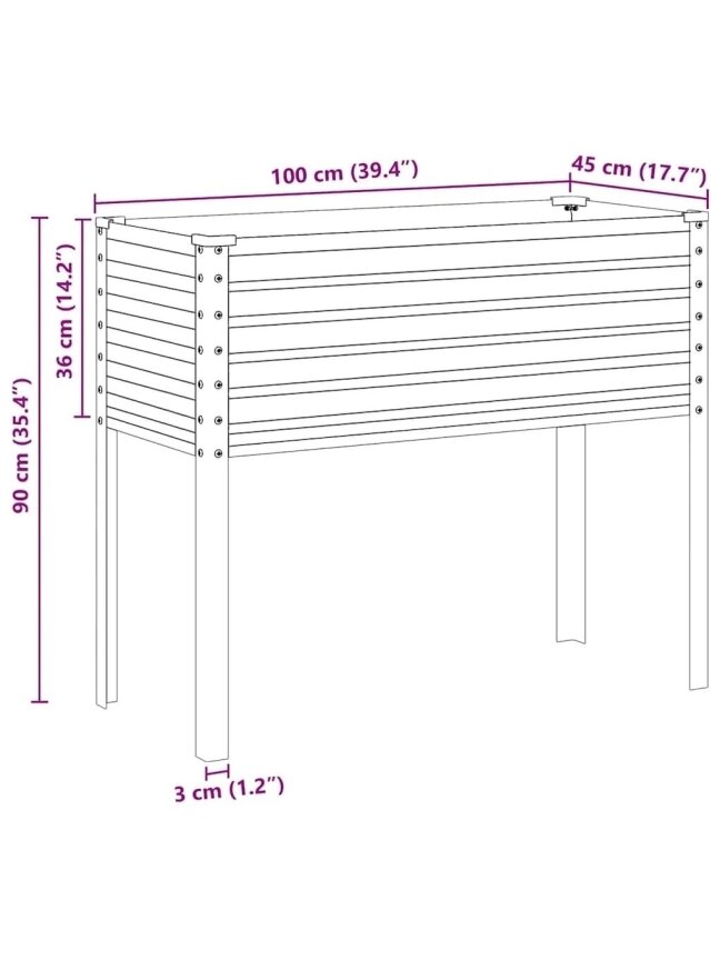 Aiapeenar, hall, 100x45x90 cm, teras 7