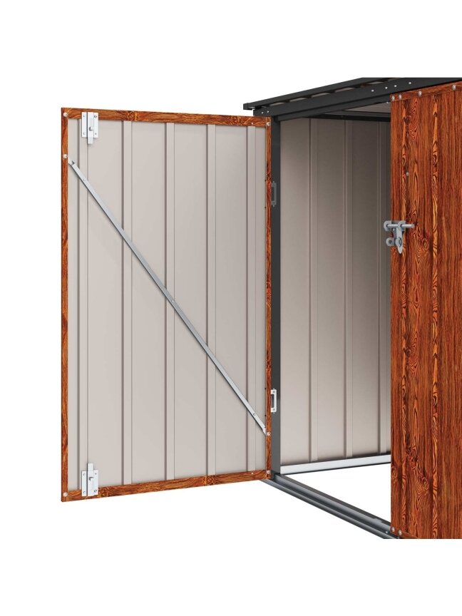 Sodo saugojimo dėžė Ruda 151,5 x 82 x 110,5 cm Plienas 10