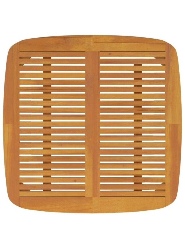 Garden table, 110×110×75 cm, solid acacia wood 3 Garden table, 110×110×75 cm, solid acacia wood 3