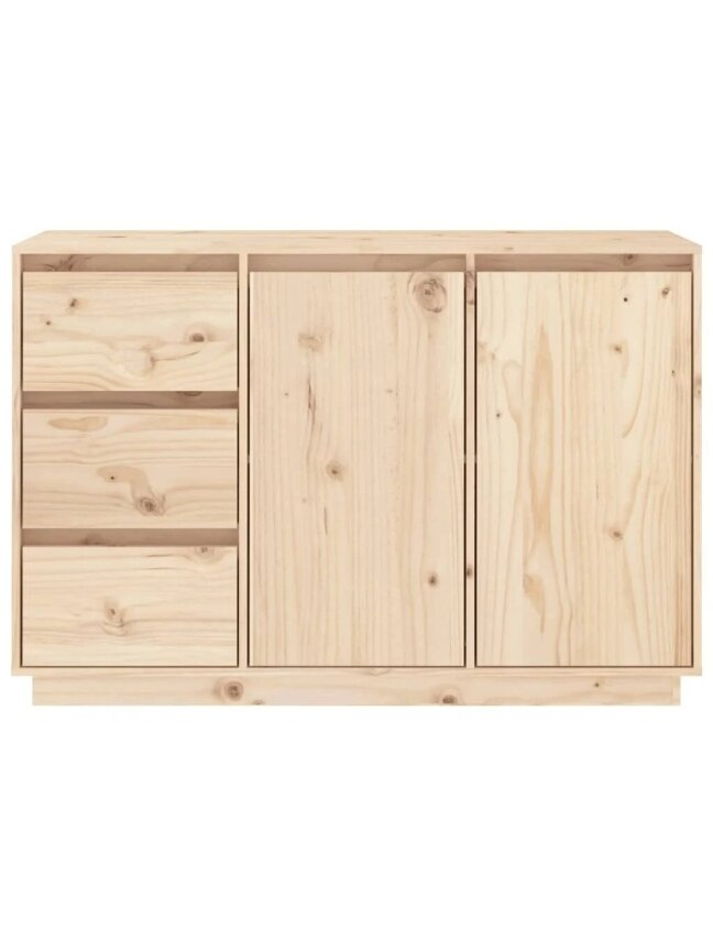 Side cabinet, 111x34x75 cm, solid pine wood 5 Side cabinet, 111x34x75 cm, solid pine wood 5