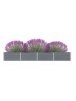 Garden bed, gray, 320 x 40 x 45 cm