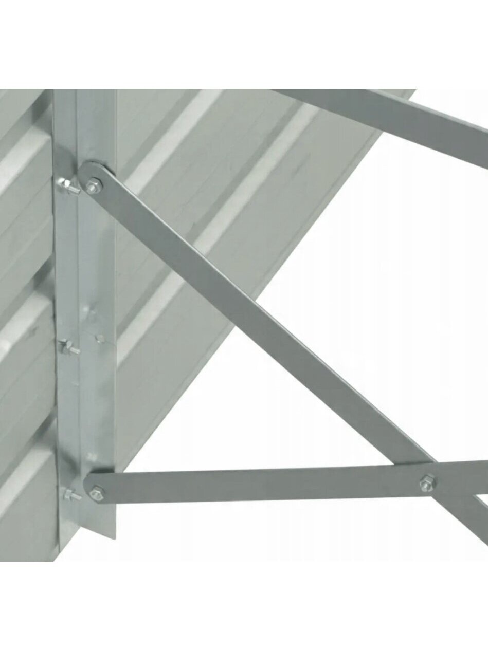 Garden bed, gray, 320 x 40 x 45 cm 2 Garden bed, gray, 320 x 40 x 45 cm 2