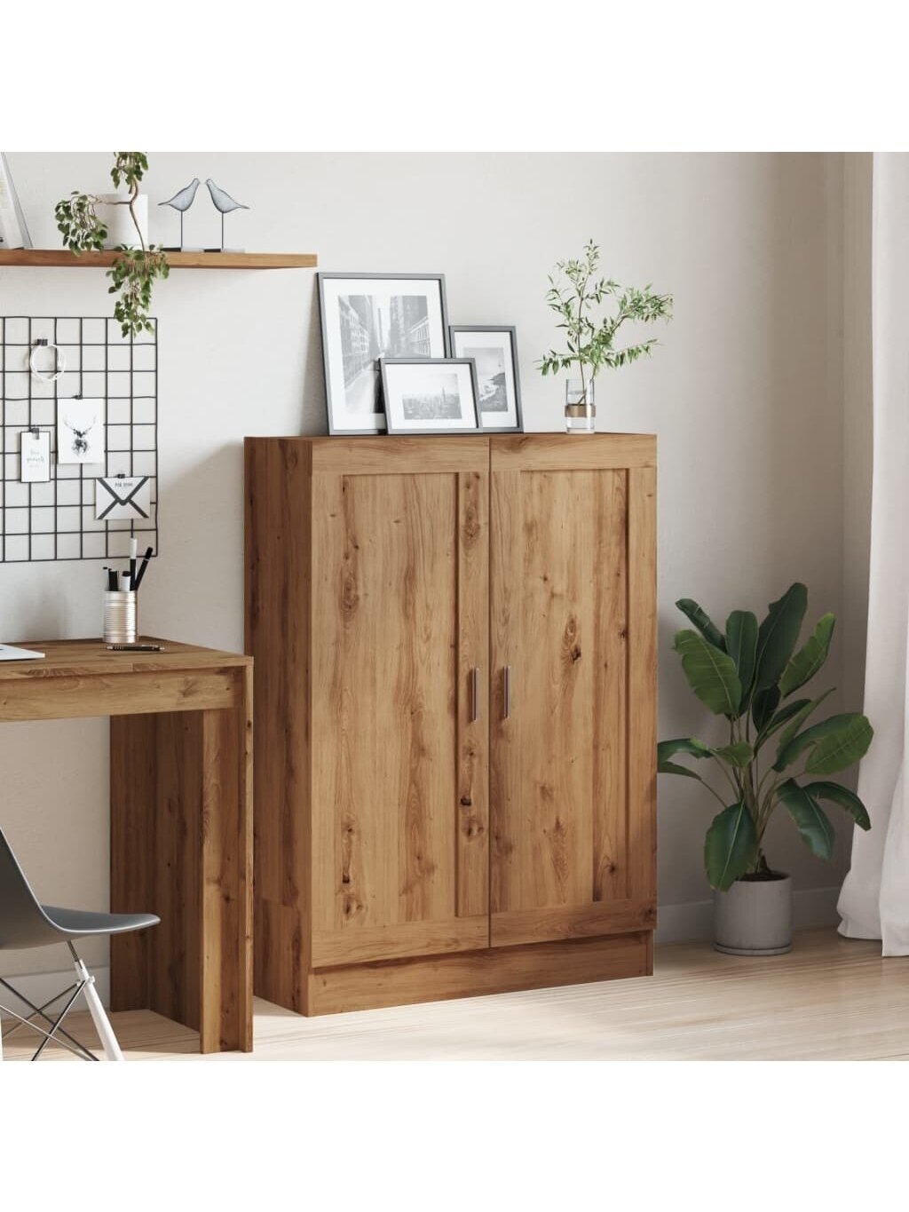 Bookshelf, artisan oak, 82.5x30.5x115 cm, wood 3