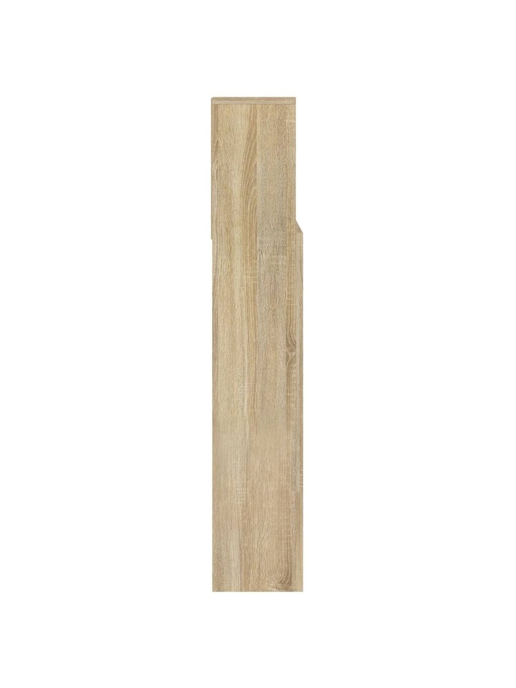 Headboard storage cabinet, Sonoma oak finish, 140 × 19 × 103.5 cm 4