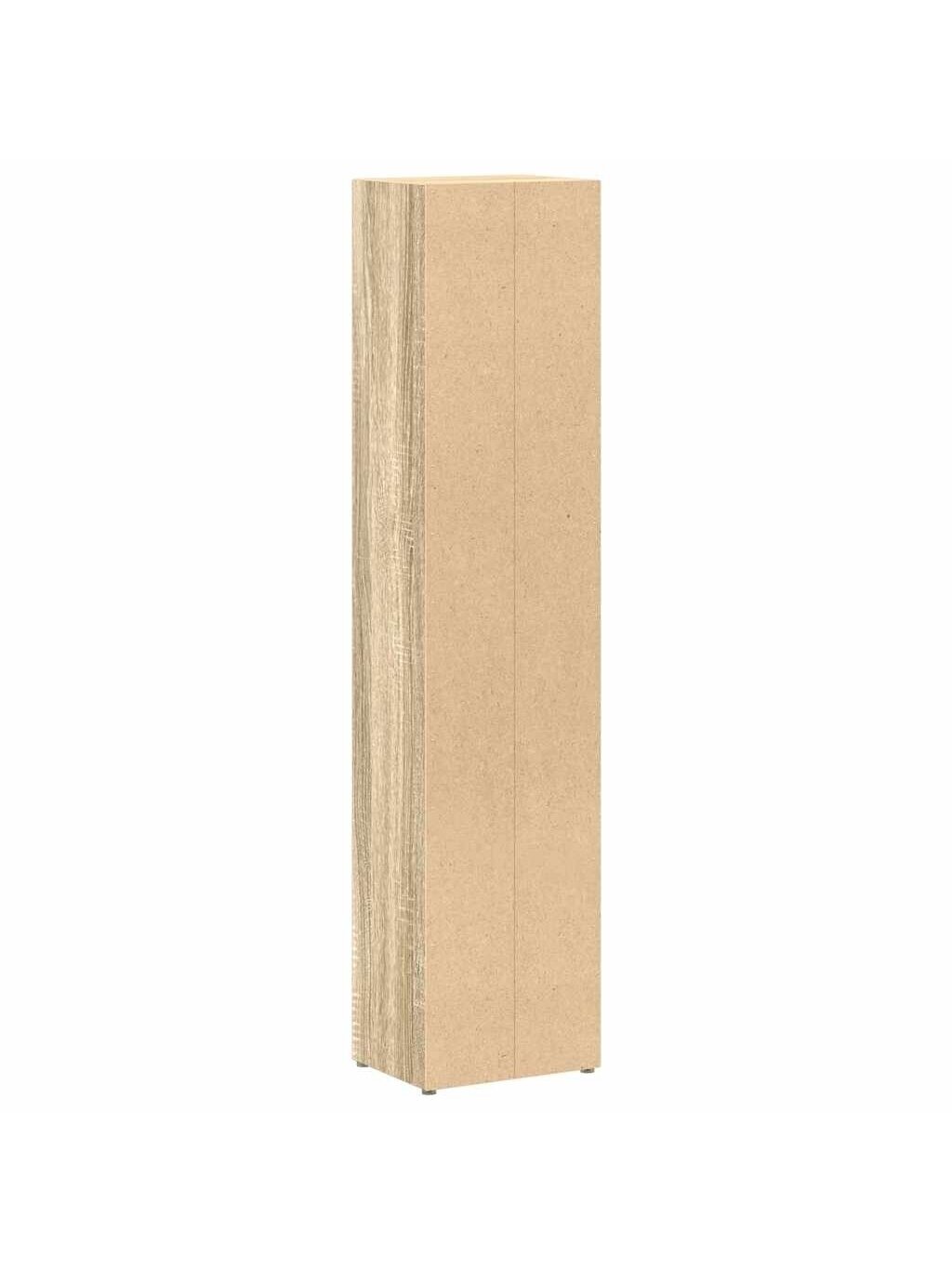 Spintelės kompaktiniam diskam, 2vnt., ąžuolo, 21x16x93,5cm, MDP 6