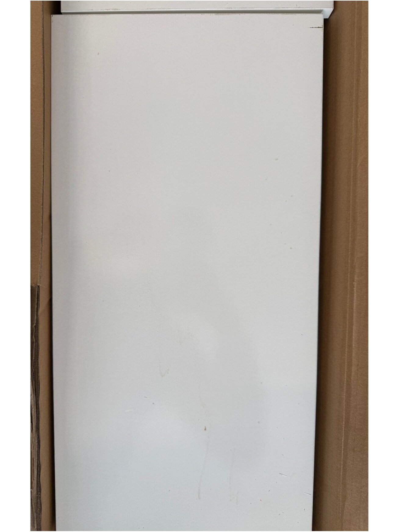 Книжный шкаф, белый, 50 × 25 × 106 см, инженерная древесина 6