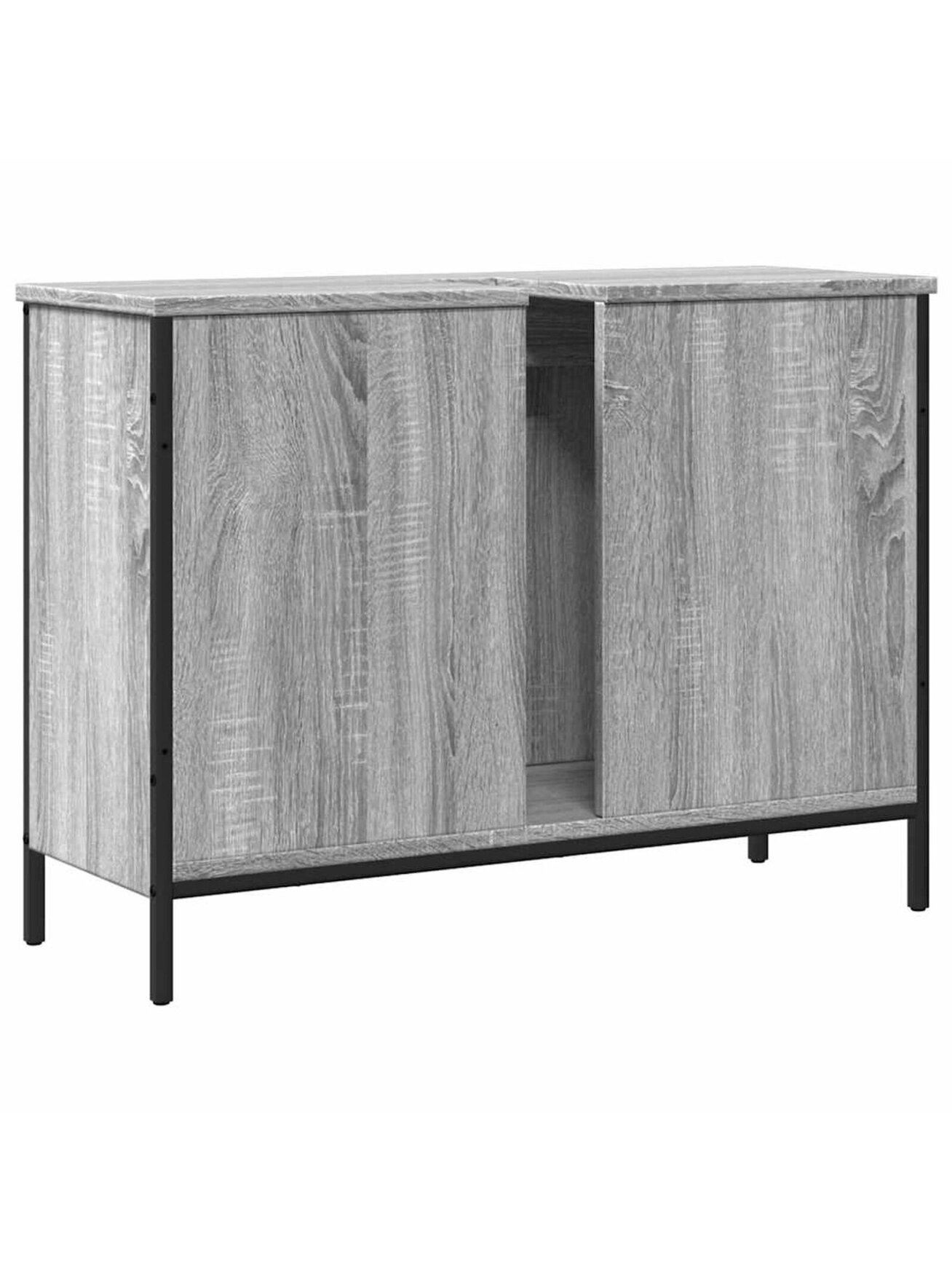 Valamu kapp, Hall tamm, 60×30×60 cm, Töödeldud puit 6