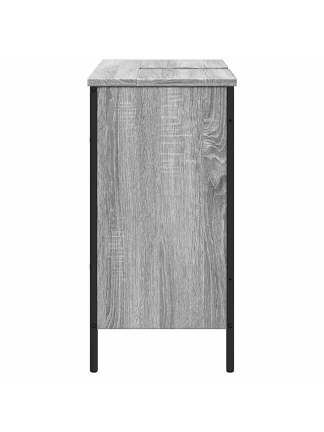 Valamu kapp, Hall tamm, 60×30×60 cm, Töödeldud puit 5