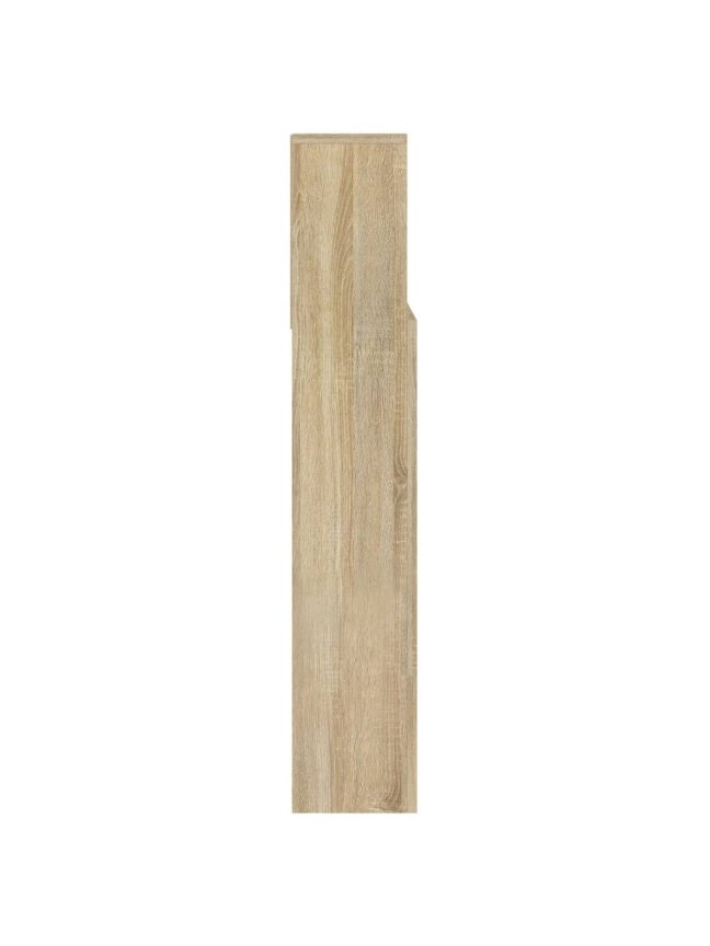 Headboard storage cabinet, Sonoma oak finish, 140 × 19 × 103.5 cm 4